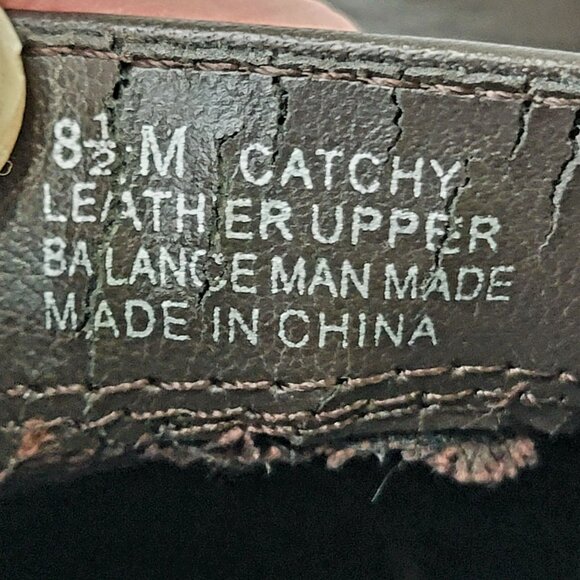 Aerosoles Leather Block Heels Women 8.5 Brown Shoes Formal Work Slip On Loafers - Picture 4 of 14